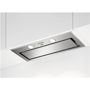 AEG 6000 Hob2Hood, 430 m³/h, laius 77 cm, roostevaba teras - Integreeritav õhupuhasti DGE5861HM