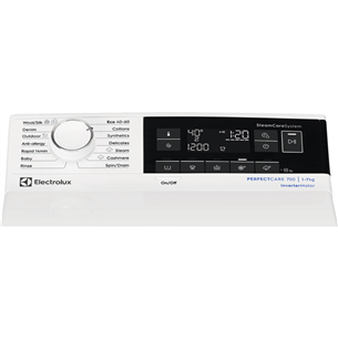 Electrolux, PerfectCare 700, 7 kg, sügavus 60 cm, 1300 p/min - Pealtlaetav pesumasin