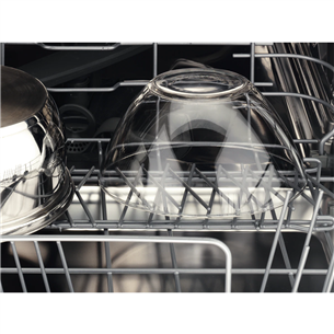 AEG, 10 комплектов посуды, нерж. сталь - Отдельностоящая посудомоечная машина