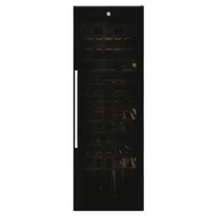 Hoover, 81 bottles, height 146 cm, black - Wine Cooler