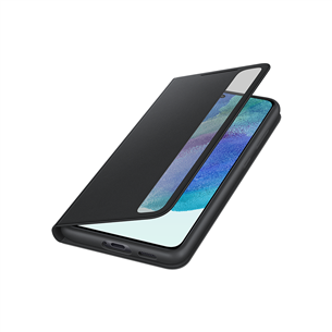 Samsung Galaxy S21 FE Smart Clear View, dark gray - Smartphone cover