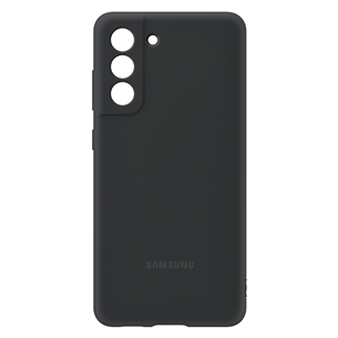 Samsung Galaxy S21 FE, dark gray - Smartphone silicone cover