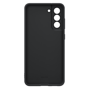 Samsung Galaxy S21 FE, темно-серый - Силиконовый чехол для смартфона