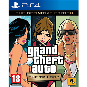 PS4 mäng Grand Theft Auto: The Trilogy - Definitive Edition