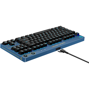 Logitech G Pro, League of Legends Edition, GX Brown Tactile, SWE, blue - Mechanical Keyboard