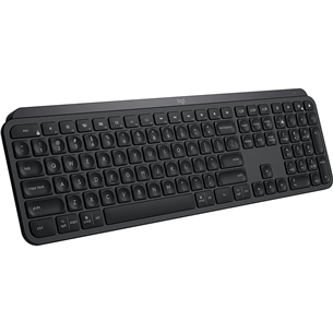 Logitech MX Keys Plus, SWE, черный - Беспроводная клавиатура