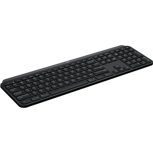 Logitech MX Keys Plus, SWE, must - Juhtmevaba klaviatuur