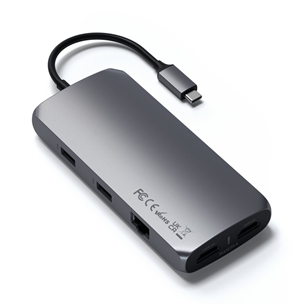 Satechi USB-C Multiport MX, kosmosehall - USB jagaja