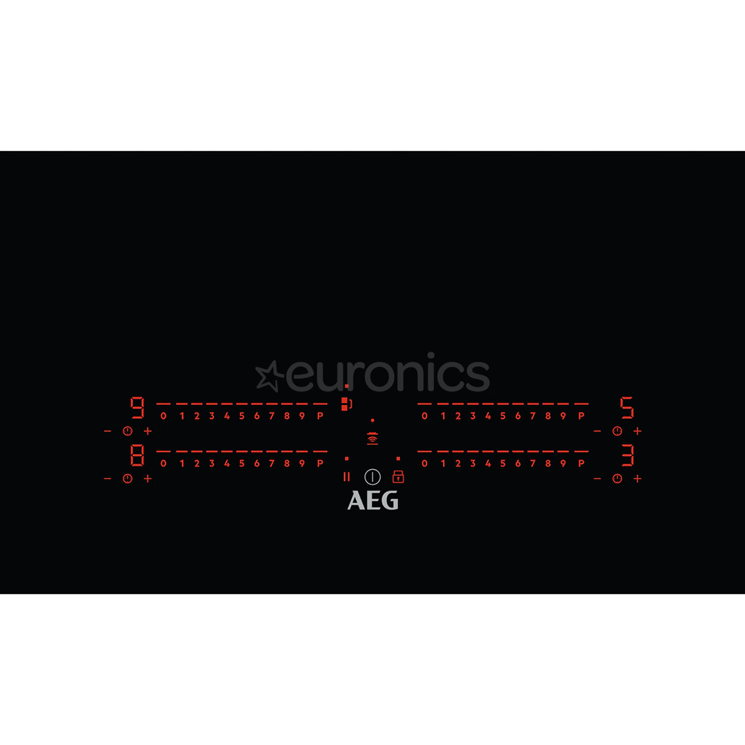 AEG, laius 71 cm, raamita, must - Integreeritav induktsioonpliidiplaat