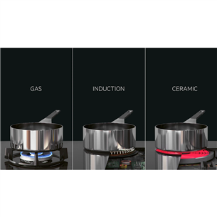 AEG 7000 SenseFry, width 59 cm, frameless, black - Built-in Induction Hob