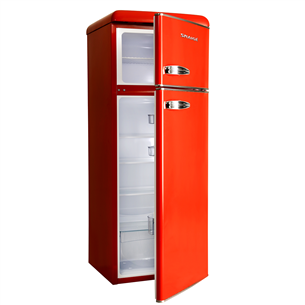 Snaige, 209 L, red - Retro Fridge