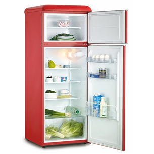 Snaige, 209 L, red - Retro Fridge