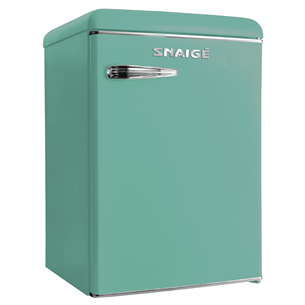 Snaige, 109 L, height 89 cm, green - Retro Fridge