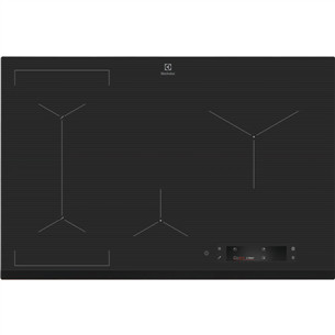 Electrolux 900 SensePro, width 78 cm, frameless, dark grey - Built-in Induction Hob