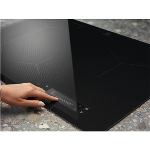 Electrolux 900 SensePro, width 78 cm, frameless, dark grey - Built-in Induction Hob
