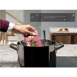 Electrolux 900 SensePro, ширина 78 см, без рамы, темно-серый - Интегрируемая индукционная варочная панель