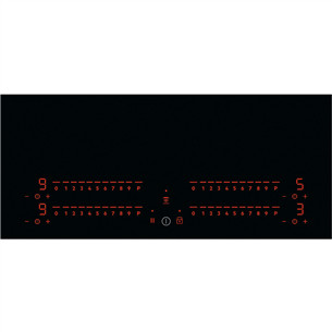 Electrolux 300 Pure, width 78 cm, frameless, black - Built-in Induction Hob