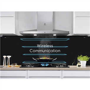 Electrolux 300 Pure, width 78 cm, frameless, black - Built-in Induction Hob