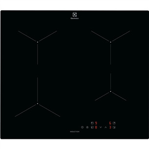 Electrolux 300, laius 59 cm, raamita, must - Integreeritav induktsioonpliidiplaat LIL61424C