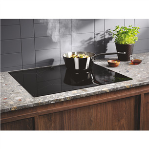 Electrolux 300, width 59 cm, frameless, black - Built-in Induction Hob