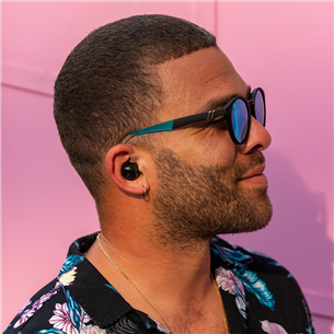 JLab GO Air Pop, must - Täisjuhtmevabad kõrvaklapid