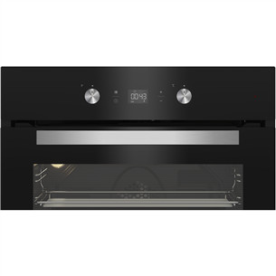 Beko, 71 L, black/inox - Built in oven