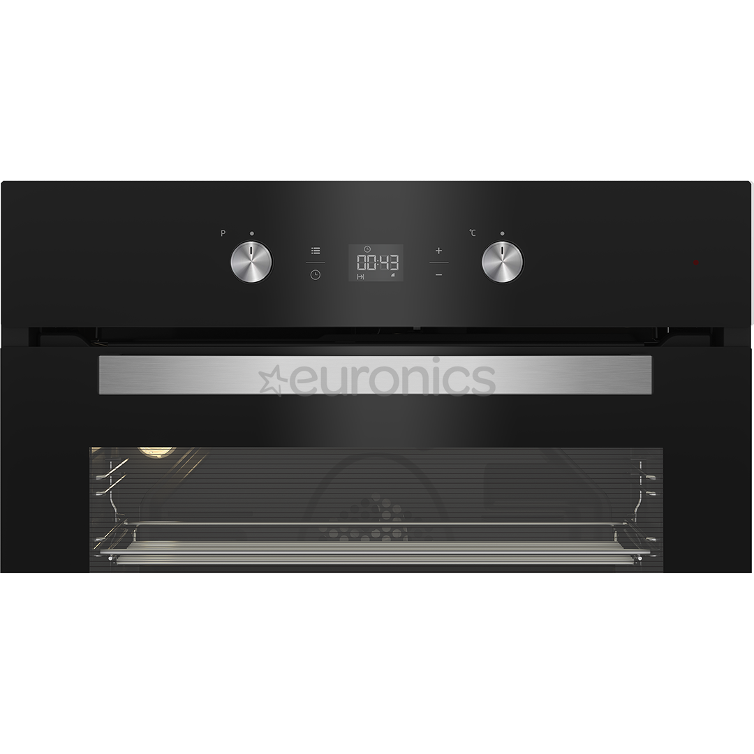 Beko, 71 L, black/inox - Built in oven