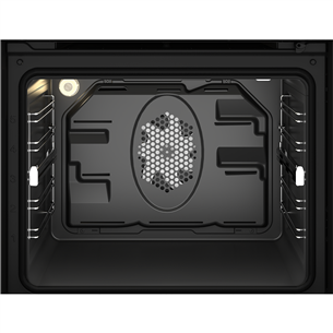 Beko, 71 L, black/inox - Built in oven