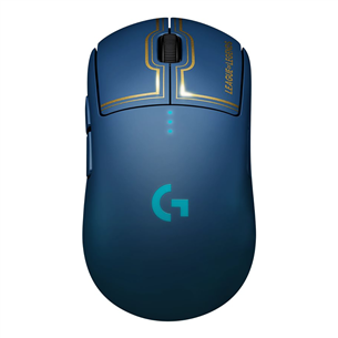 Logitech G Pro League of Legends Edition, sinine - Juhtmevaba hiir