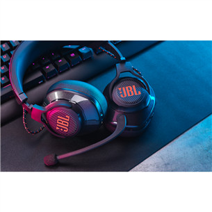 JBL Quantum 610, must - Mänguri juhtmevaba peakomplekt