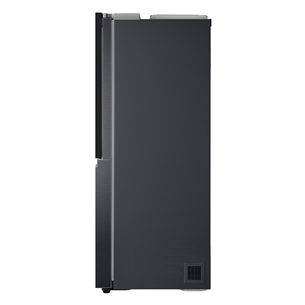 LG, InstaView, диспенсер для воды и льда с резервуаром, 635 л, высота 179 см, черный - SBS-холодильник