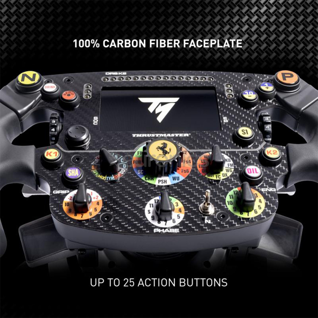 Thrustmaster Formula Wheel Add-on Ferrari SF1000 Edition, black - Simulator accessory