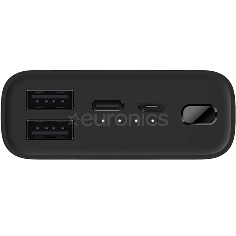 Xiaomi Mi Power Bank 3 Ultra Compact, 10 000 mAh, 22.5 W, black - Power Bank
