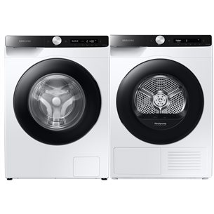 Samsung, 8 kg + 8 kg - Washing Machine + Clothes Dryer