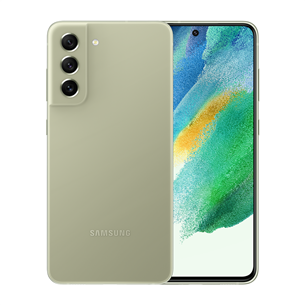 Samsung Galaxy S21 FE 5G, 128 GB, oliivroheline - Nutitelefon SM-G990BLGDEUE