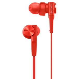 Sony MDR-XB55AP Extra Bass, red - In-ear Heaphones