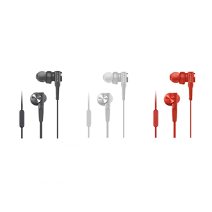 Sony MDR-XB55AP Extra Bass, red - In-ear Heaphones
