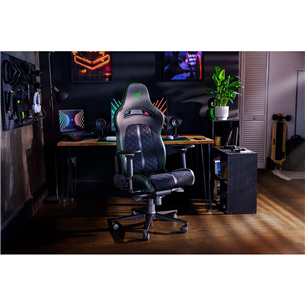Razer Enki, зеленый/черный - Игровой стул
