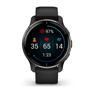 Garmin Venu 2 Plus 43 mm black Sport smartwatch 010 02496 11