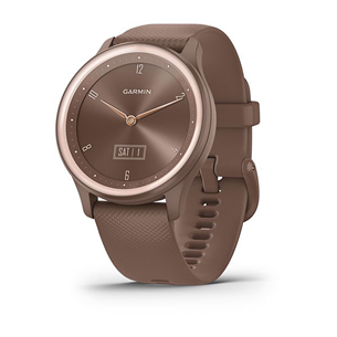 Garmin vivomove Sport, black walnut - Hybrid smartwatch 010-02566-02