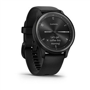 Garmin Vivomove Sport, must - Hübriidnutikell