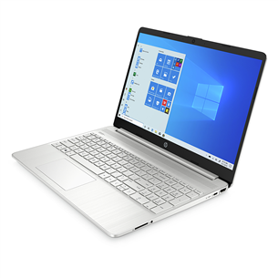 HP Laptop 15s-eq1700no, FHD, Ryzen 3, 8GB, 256GB, hõbe - Sülearvuti