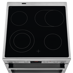 AEG MaxiKlasse, 73 L, inox - Freestanding Ceramic Cooker