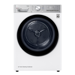 LG, 9 kg, sügavus 61,5 cm - Pesukuivati RH90V9AV2QR