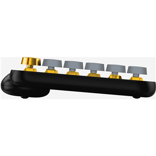 Logitech POP Keys Emoji Brown Tactile, SWE, kollane - Mehaaniline klaviatuur