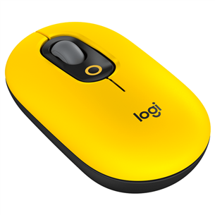 Logitech POP Mouse, Blast, kollane - Juhtmevaba optiline hiir