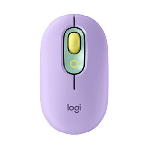 Logitech POP Mouse, silent, Daydream, purple - Wireless Optical Mouse 910-006547