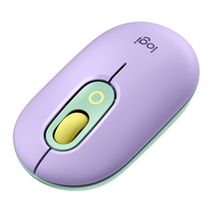 Logitech POP Mouse, silent, Daydream, purple - Wireless Optical Mouse