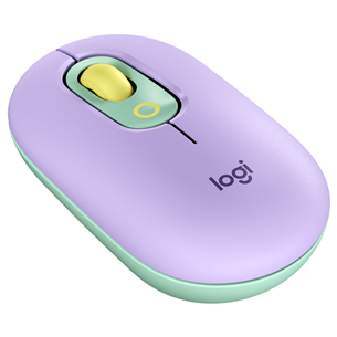 Logitech POP Mouse, silent, Daydream, purple - Wireless Optical Mouse