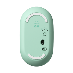 Logitech POP Mouse, vaikne, Daydream, lilla - Juhtmevaba optiline hiir